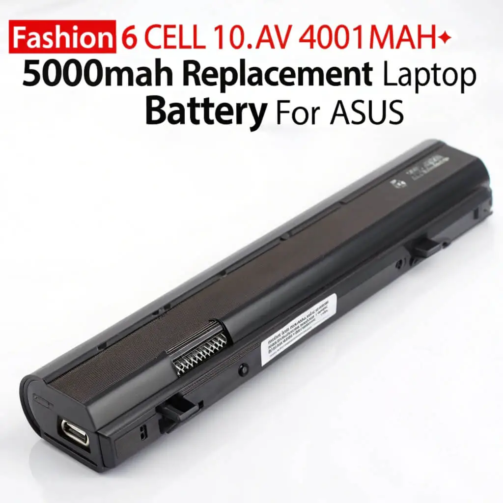 Fashion 6 Cell 10.8V 4001mAh-5000mAh Replacement Laptop Battery for Asus